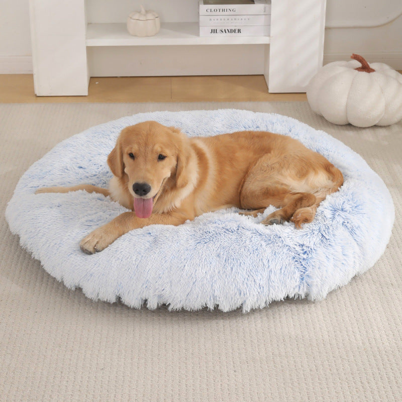 The Ultimate Comfort for Your Furry Friend: Pet Plush Warm Sleep Dog Bed