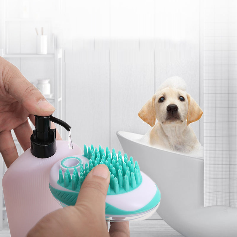 Transform Bath Time into a Spa Experience with the Pet Bath Massage Brush