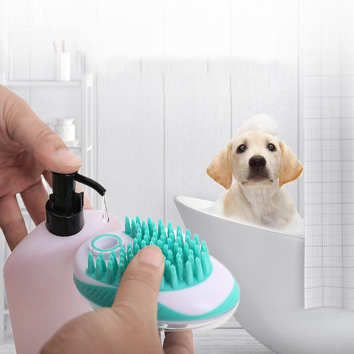 Transform Bath Time into a Spa Experience with the Pet Bath Massage Brush