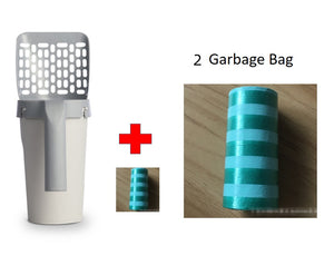 The Ultimate Solution for Cat Owners: Storage Box Lazy Cat Litter Shovel Set