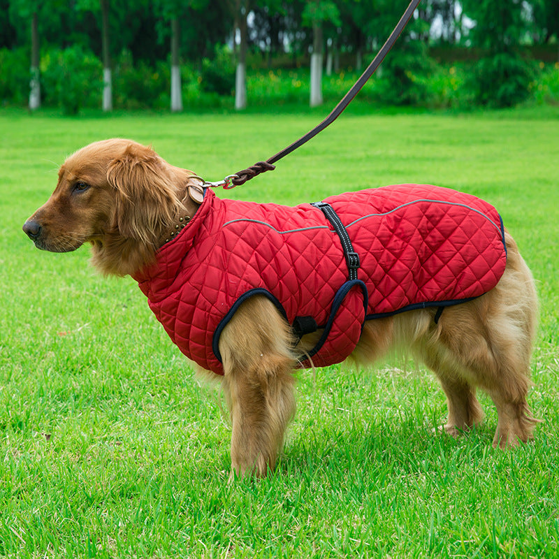 Adjustable Warm Pet Cotton Jacket: The Perfect Winter Coat for Your Furry Friend