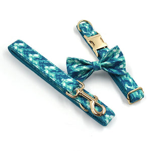 Elevate Your Pet's Style with Our Pet Collar Leash Bow