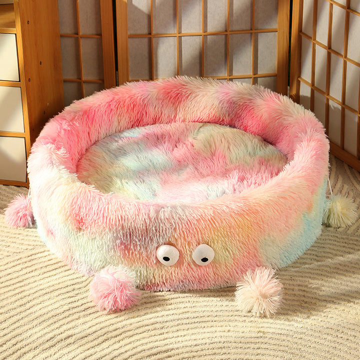 Why Your Cat Needs the Winter Warm Cute Eye Small Monster Cat Bed
