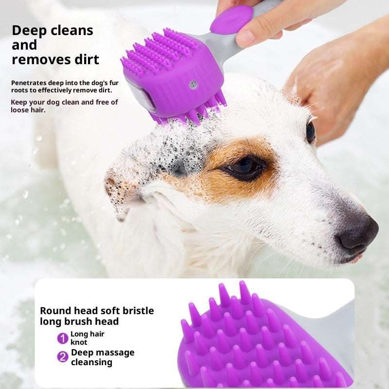 Pet Shower Hair Cleaning Bath Brush