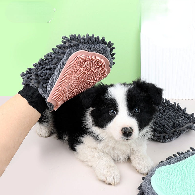 Pet 2-in-1 Grooming Glove