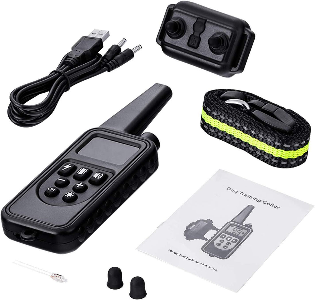 800M Waterproof Dog Training Collar with Remote Control