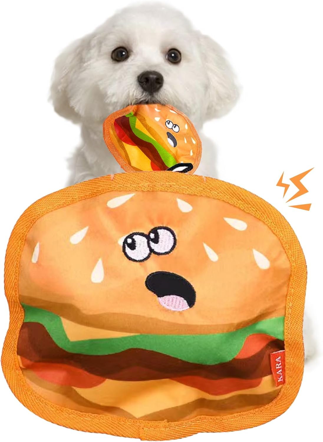 Crinkle Dog Squeaky Toys