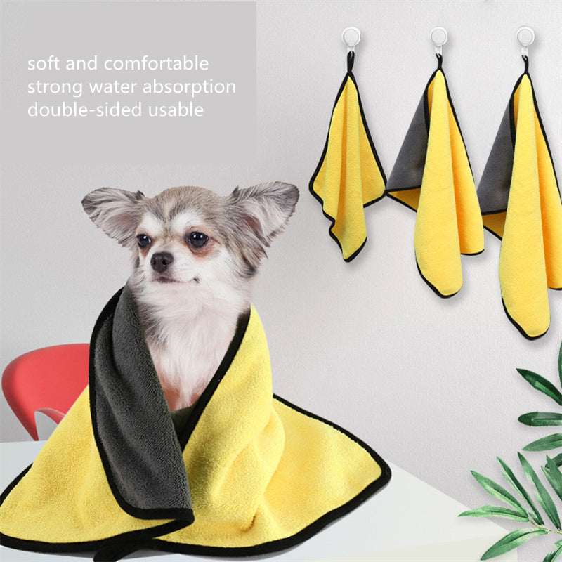 Multi-size Pet Absorbent Bath Towel