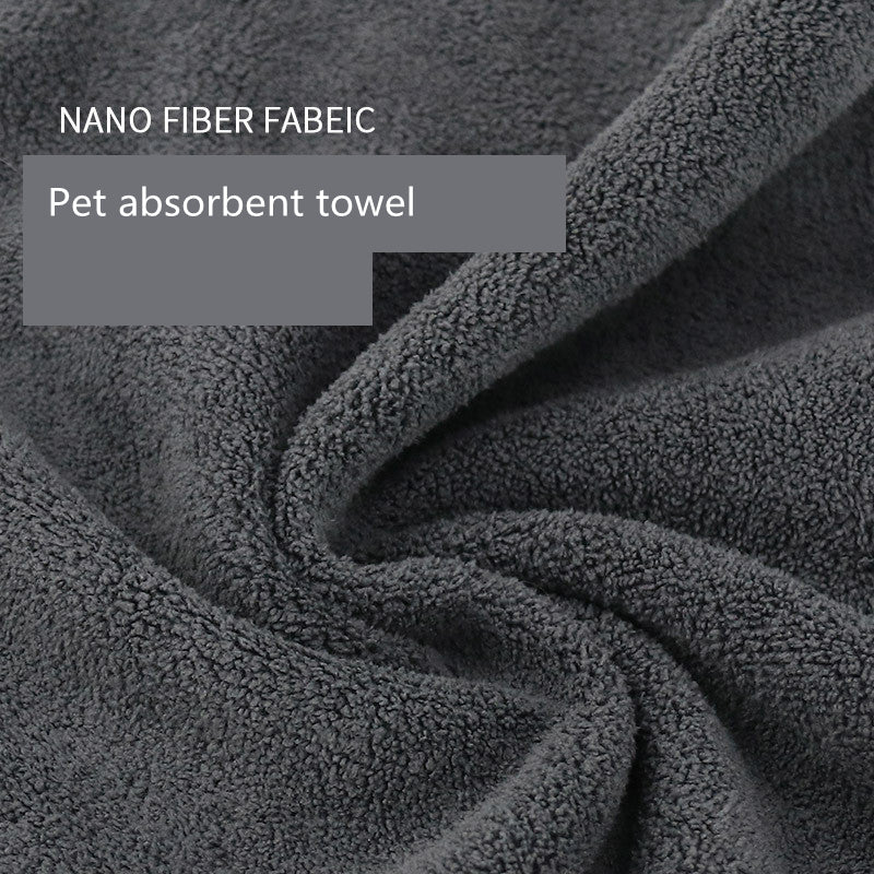 Multi-size Pet Absorbent Bath Towel