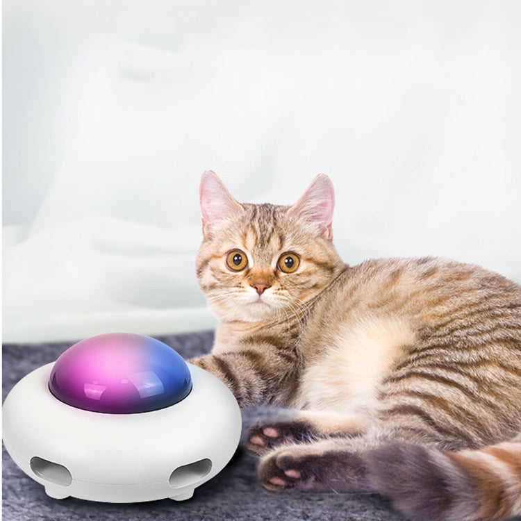 Pet Toy Gravity UFO Smart Teaser Flying Sucer