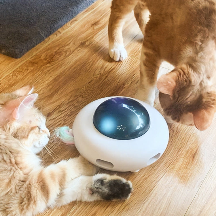 Pet Toy Gravity UFO Smart Teaser Flying Sucer