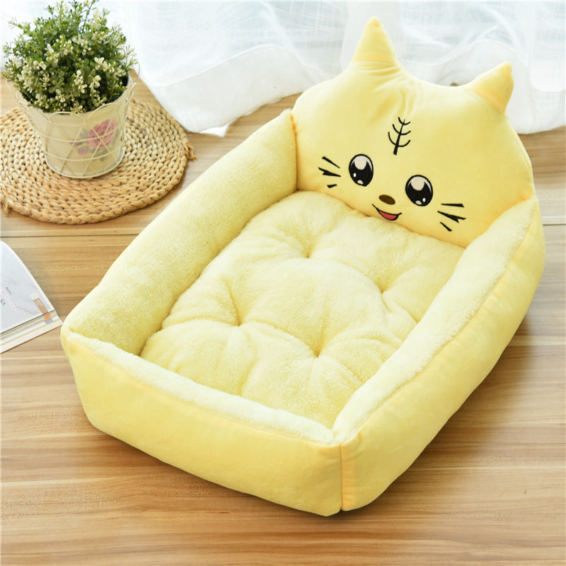 7 Colors Warm Cozy Soft Fleece Pet Bed