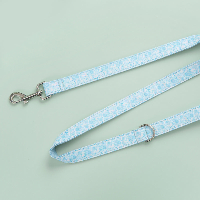 Paisley Pet Collar Leash