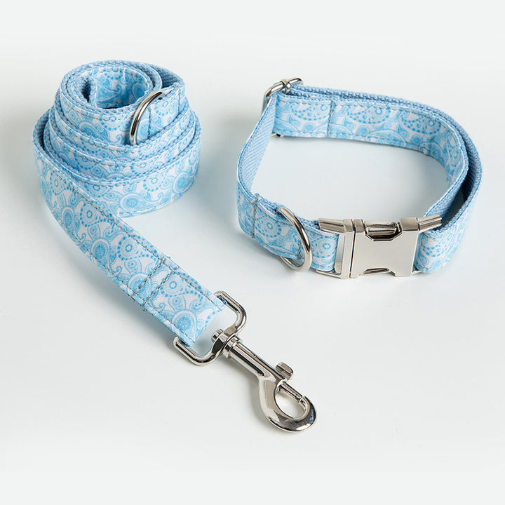 Paisley Pet Collar Leash