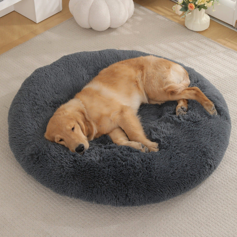 Pet Plush Warm Sleep Dog Bed