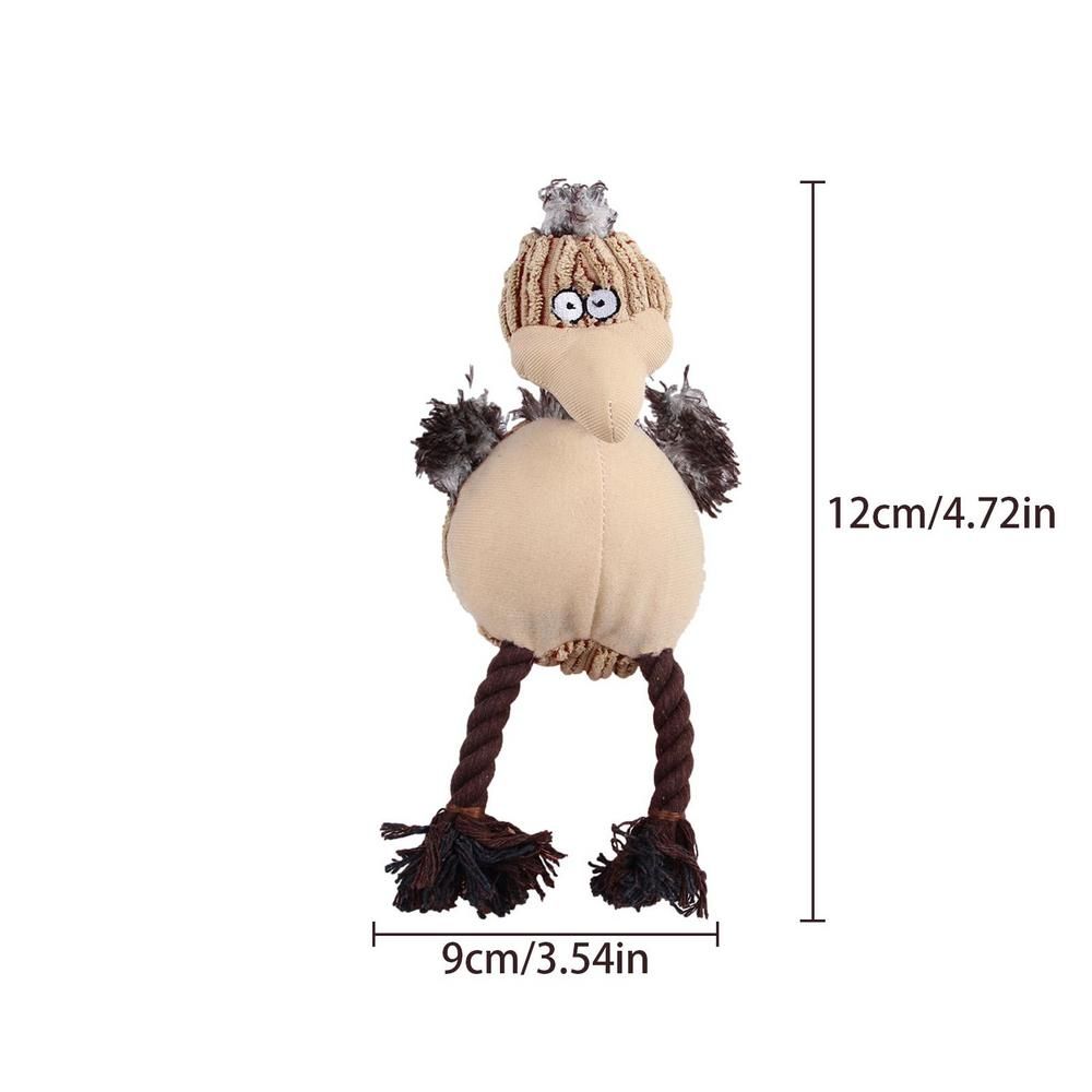 Squeaky Plush Dog Toys