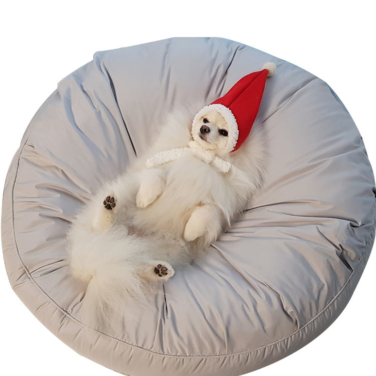 Pet Moisture-proof High Elastic Large Round Bed