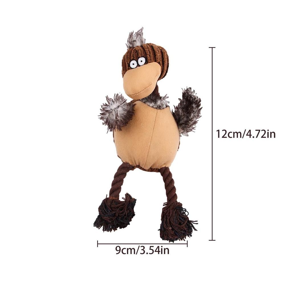 Squeaky Plush Dog Toys