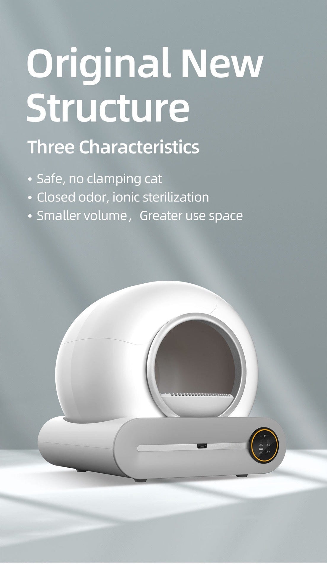 Automatic Cat Toilet Smart Pooper Scooper for Effortless Cleaning