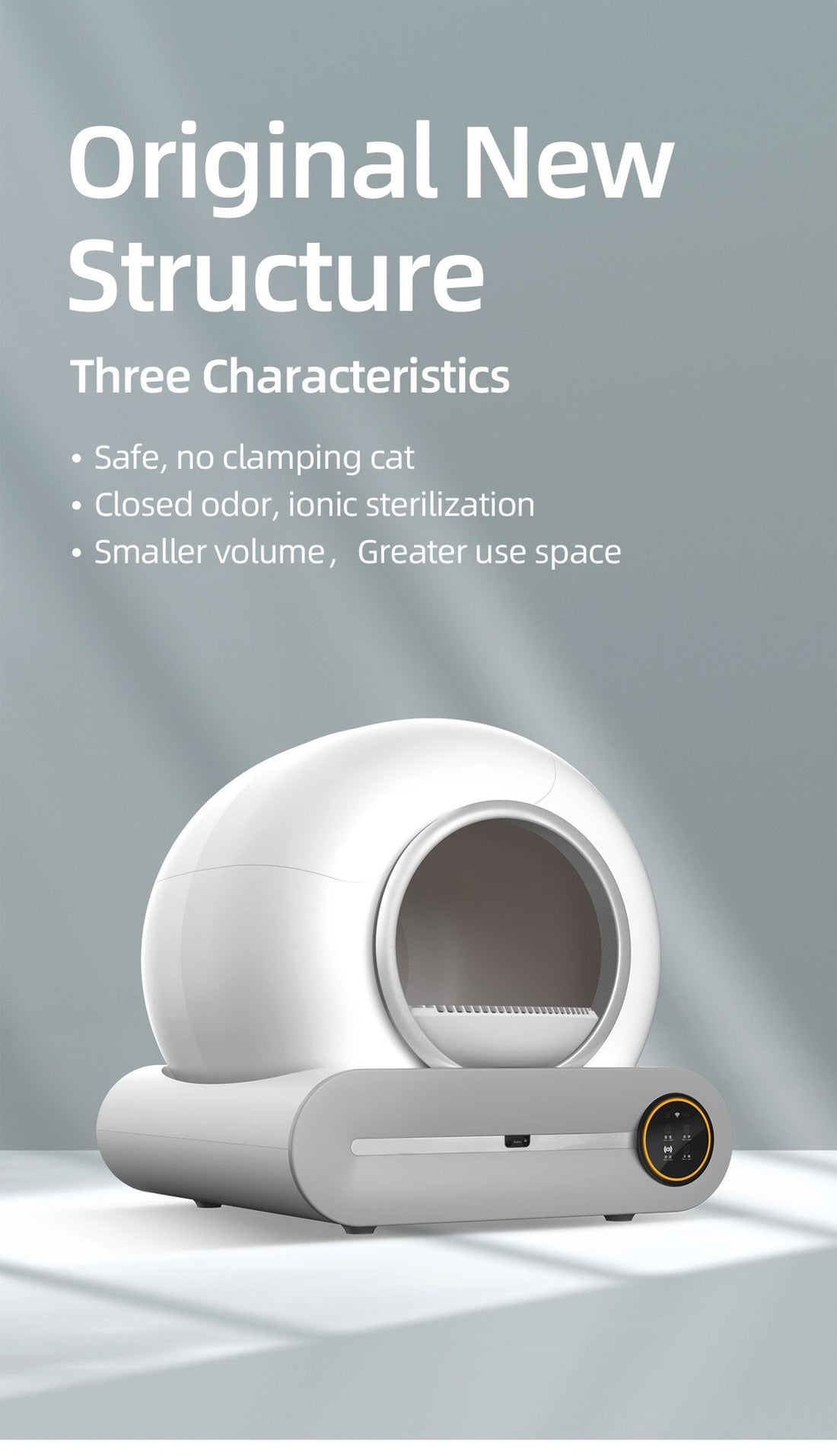 Automatic Cat Toilet Smart Pooper Scooper for Effortless Cleaning