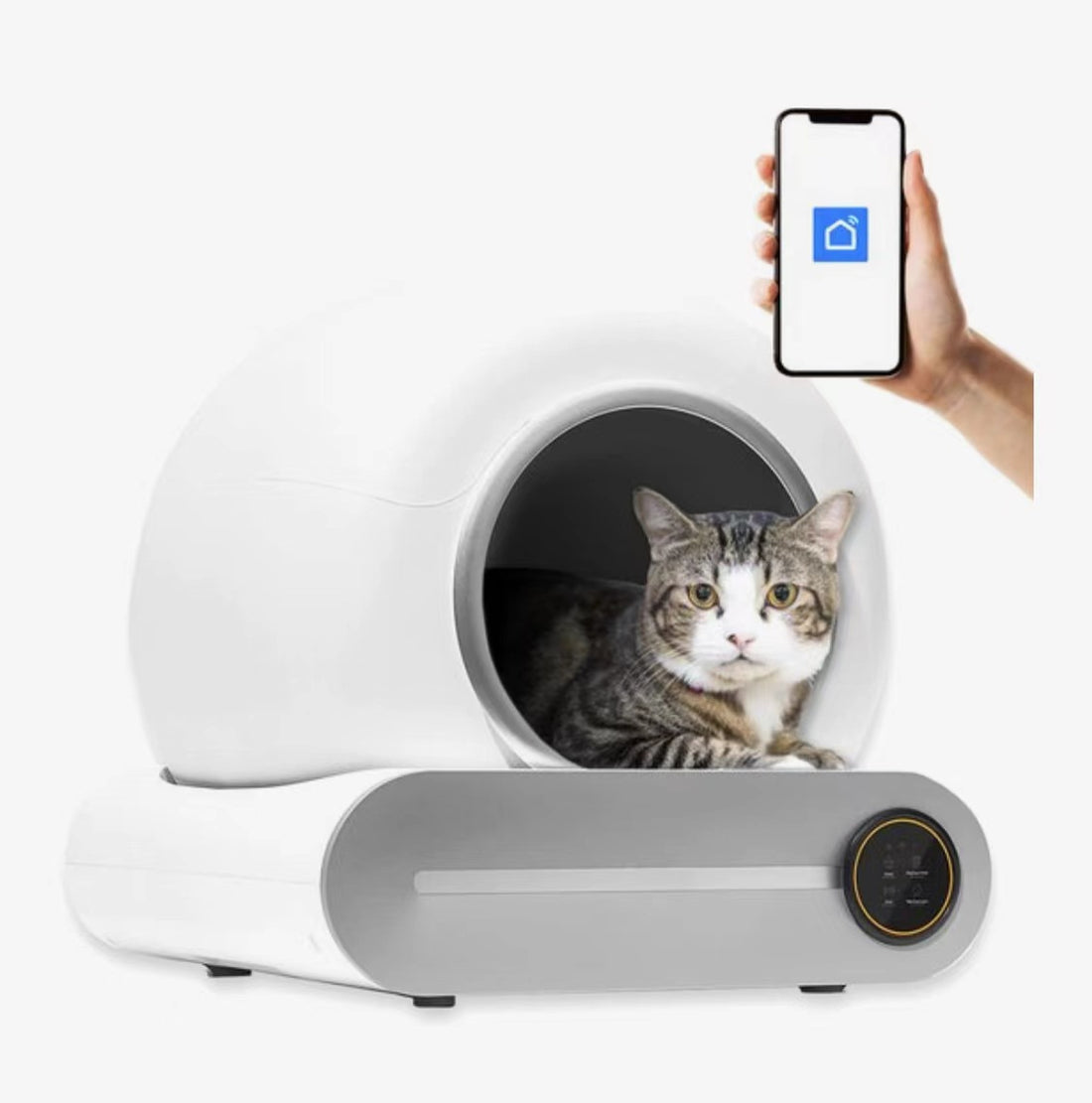 Automatic Cat Toilet Smart Pooper Scooper for Effortless Cleaning