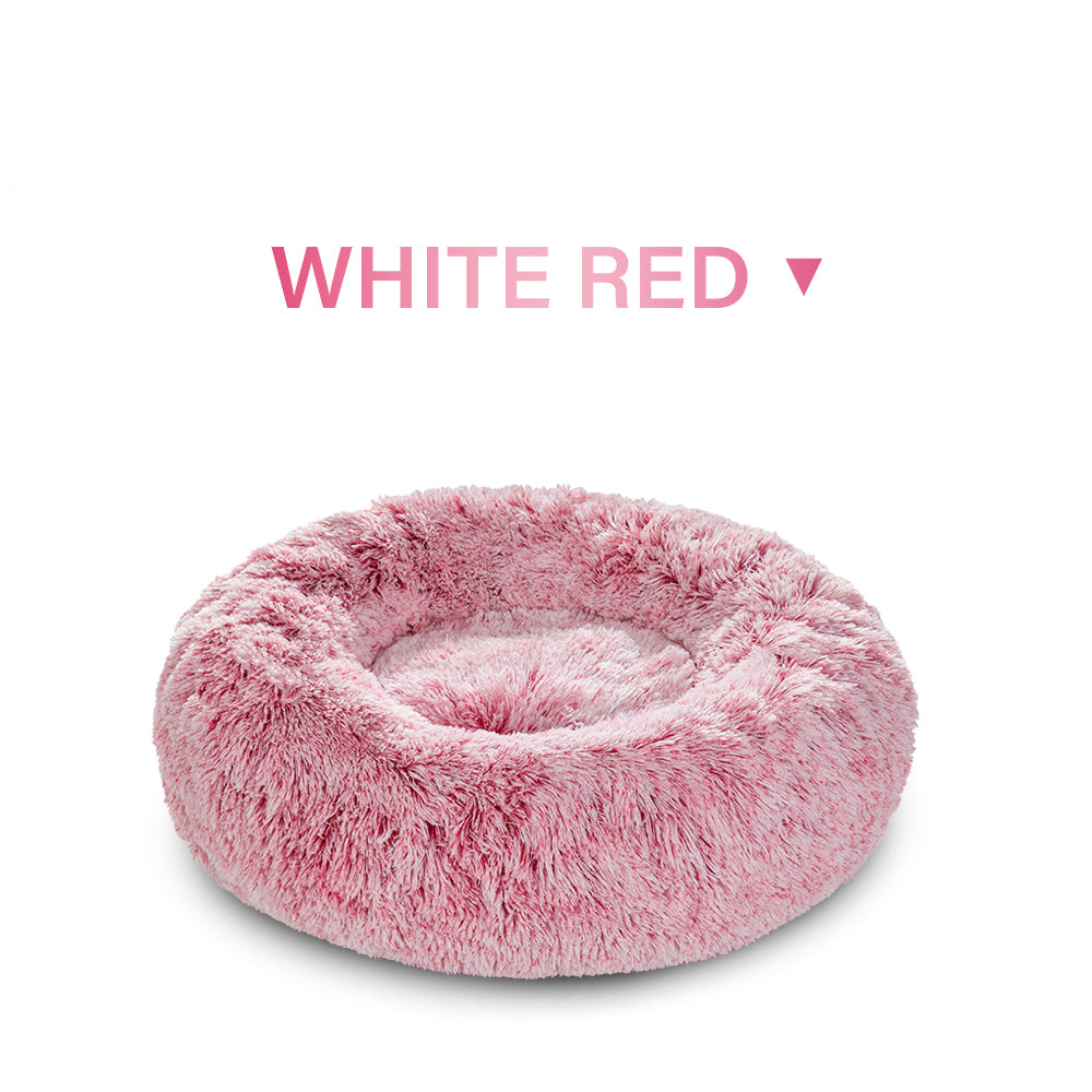 Washable Round Soft Pet Bed