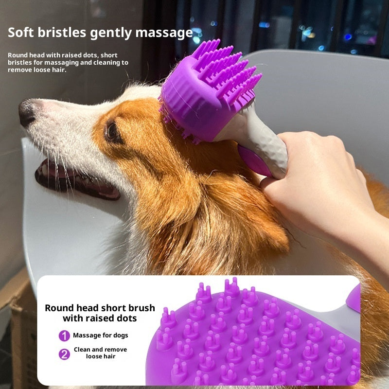 Pet Shower Hair Cleaning Bath Brush