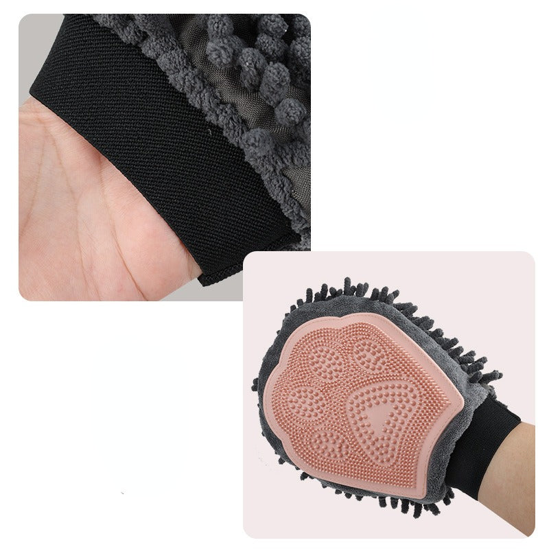 Pet 2-in-1 Grooming Glove