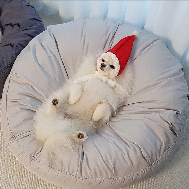 Pet Moisture-proof High Elastic Large Round Bed