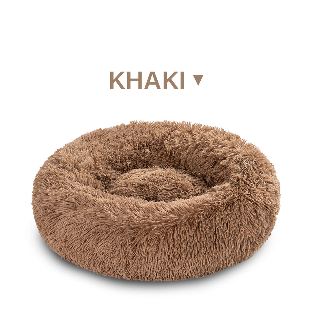 Washable Round Soft Pet Bed