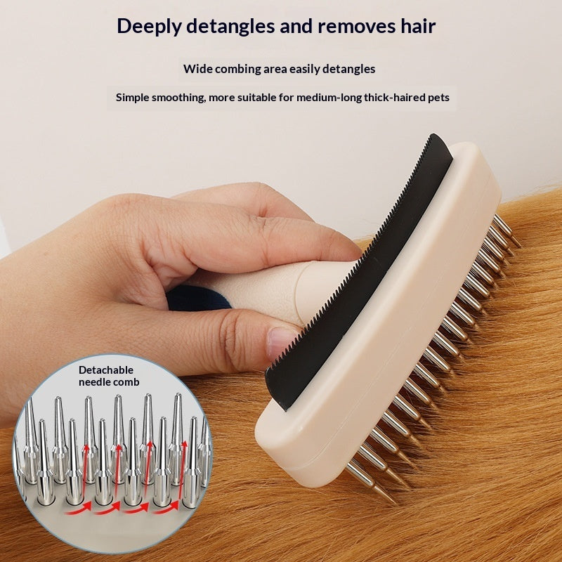 Pet Grooming Brush For Removing Hairs