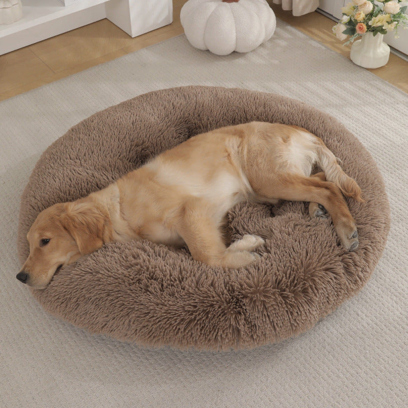 Pet Plush Warm Sleep Dog Bed