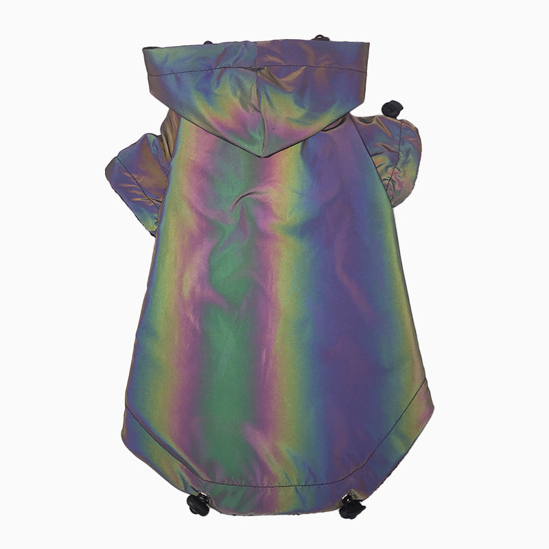 Pet Thickened Reflective Cotton Jacket