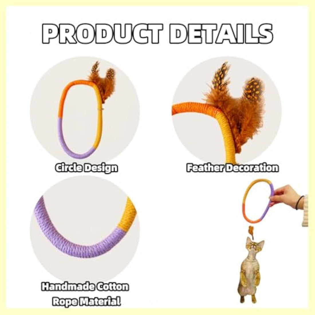 Cotton Rope Cat Toys