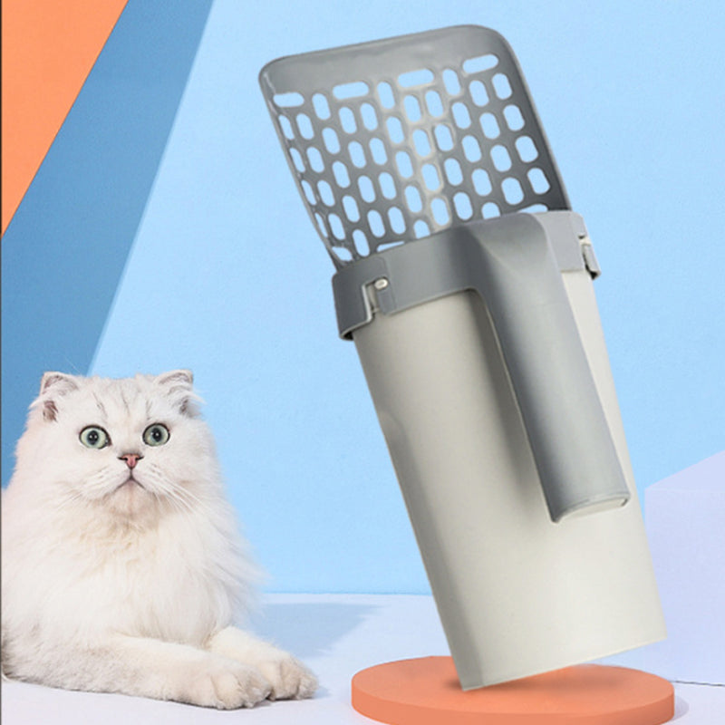 Storage Box Lazy Cat Litter Shovel Set