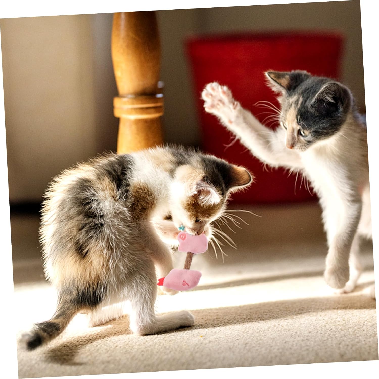 Cat Stick Chew Teaser Toys