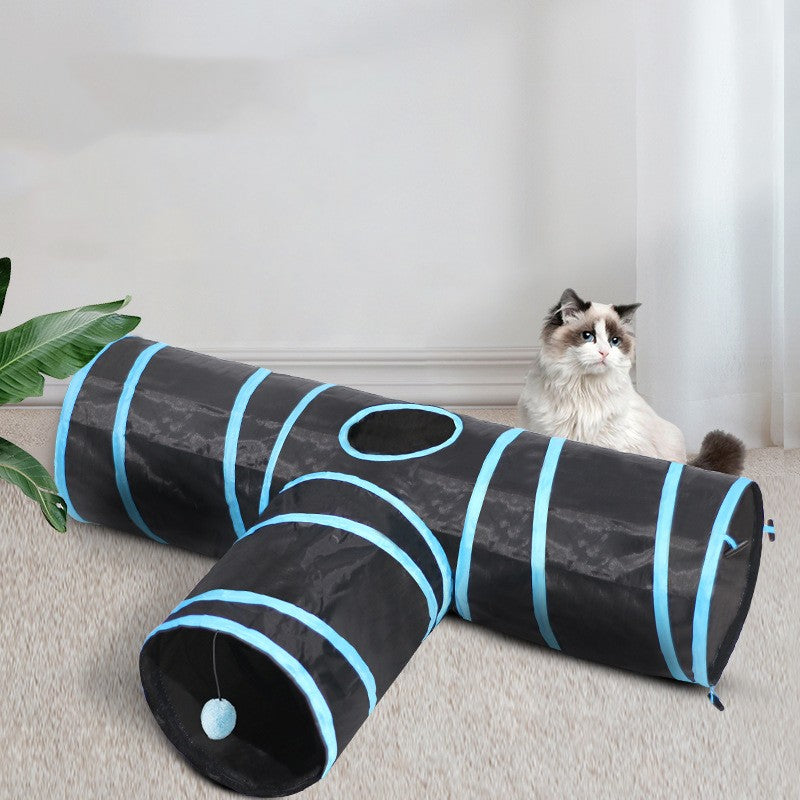 Cat Tunnel Foldable Pet Climbing Path Toy