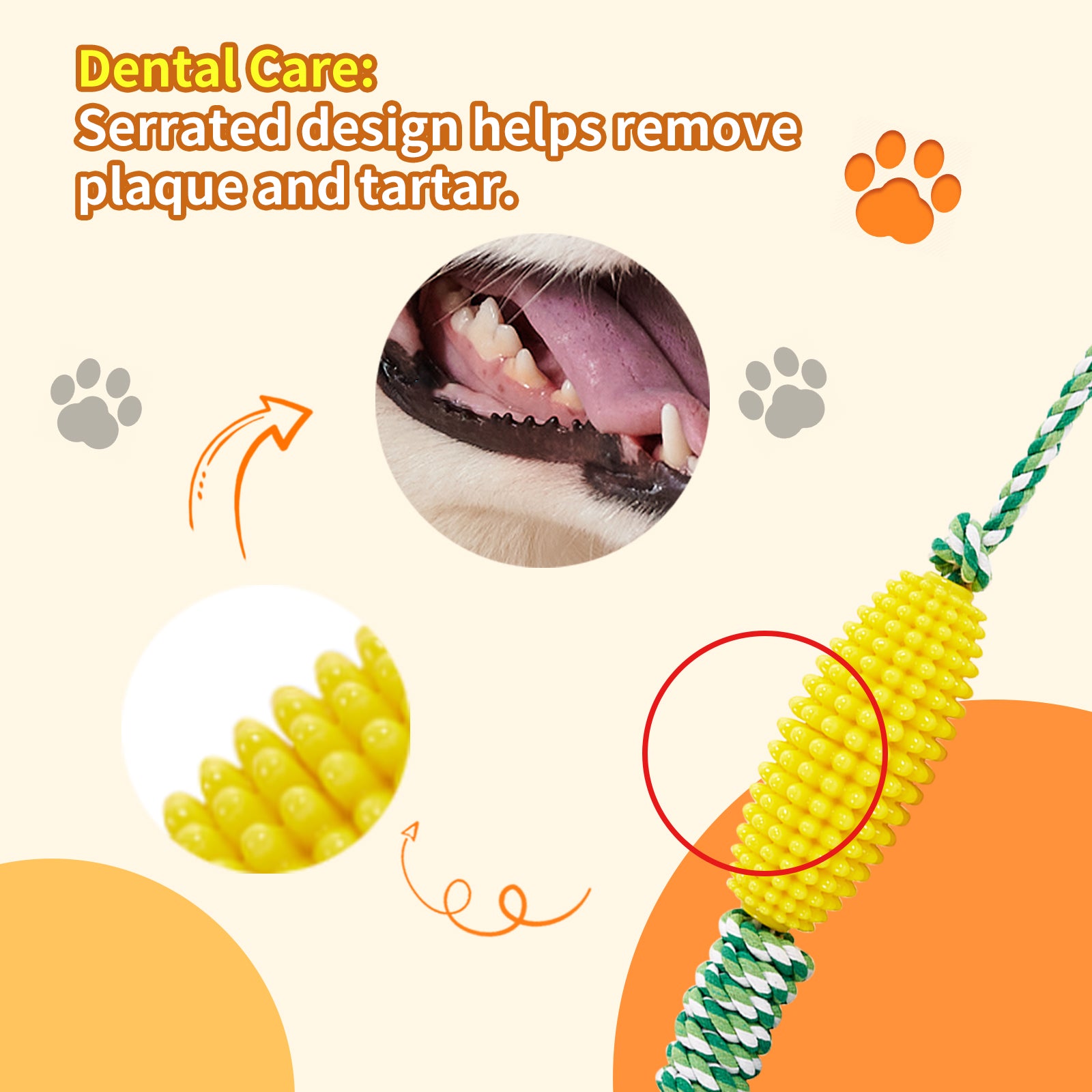 Puppy Toothbrush Interactive Corn Toys