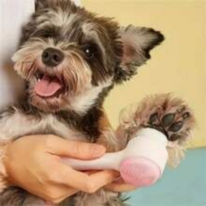 Easy Nylon Pet Paw Brush