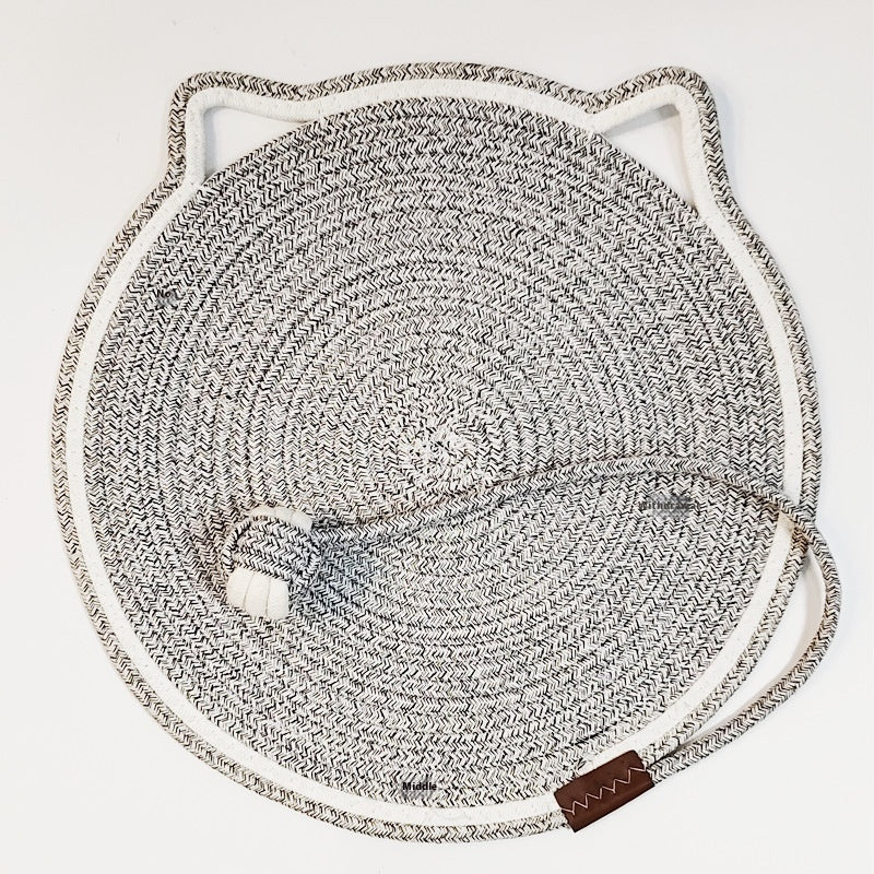 Braided Cotton Rope Cat Claw Mat