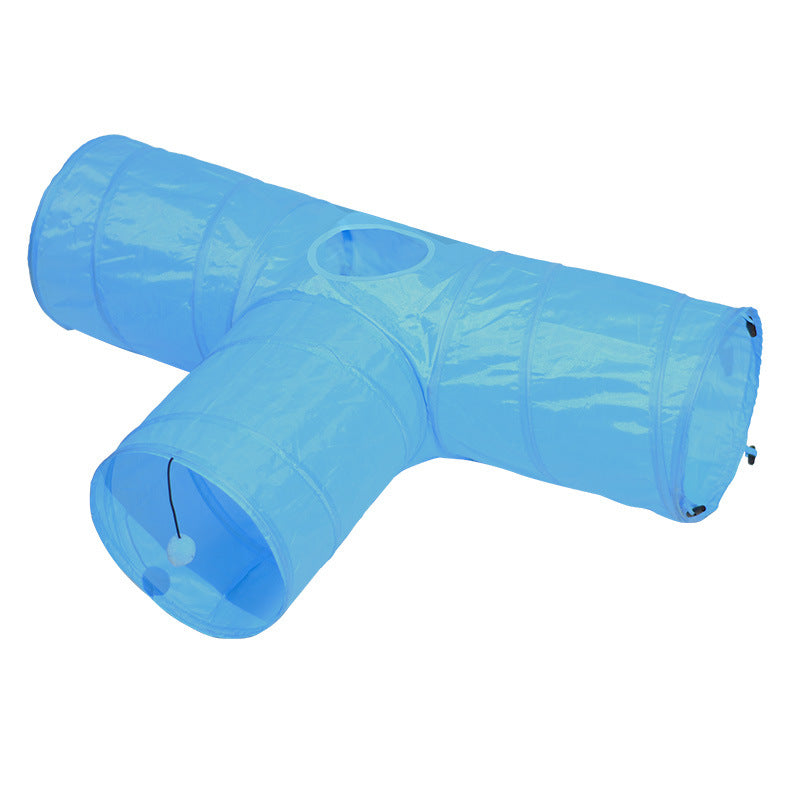 Cat Tunnel Foldable Pet Climbing Path Toy