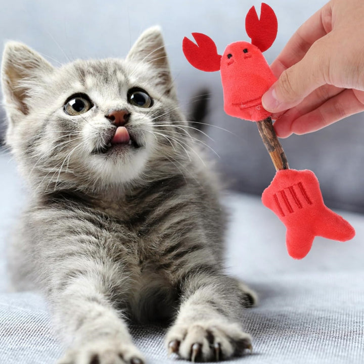 Cat Stick Chew Teaser Toys