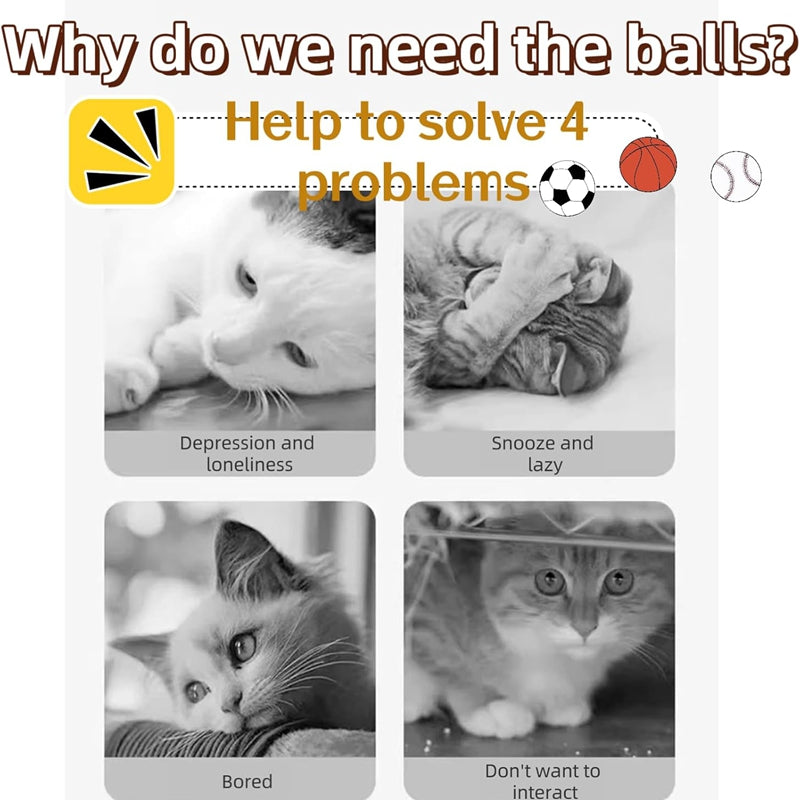 Cat Self-entertainment Ball Toys