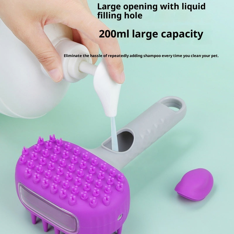 Pet Shower Hair Cleaning Bath Brush