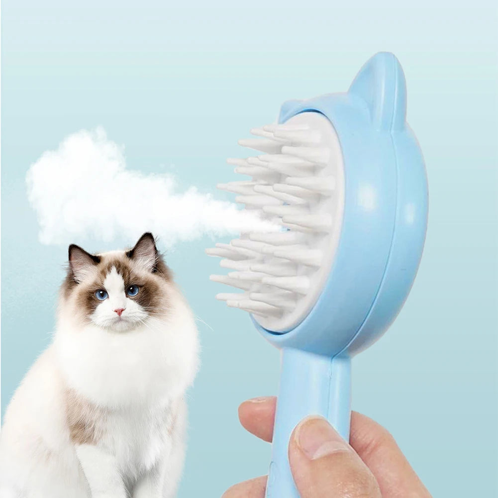Multifunctional Hair Cleaning Brush With Mist