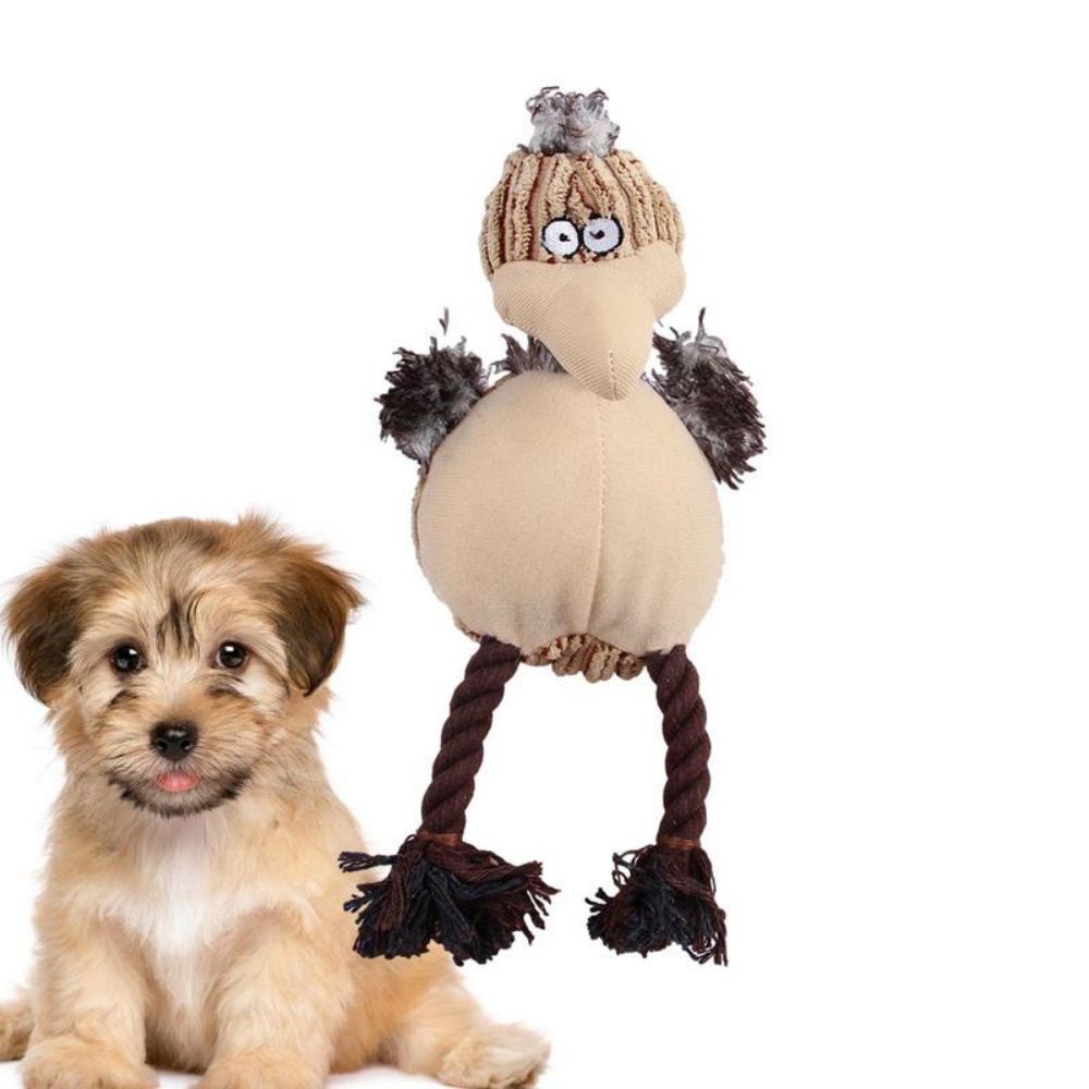 Squeaky Plush Dog Toys