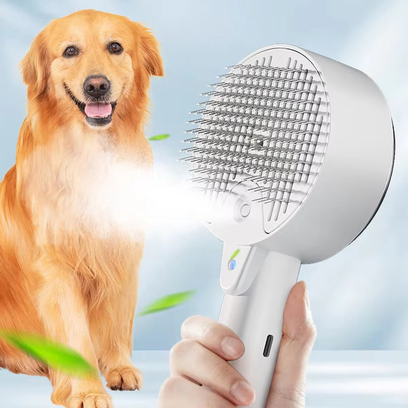 Pet Steamy Electric Sprayer Brush