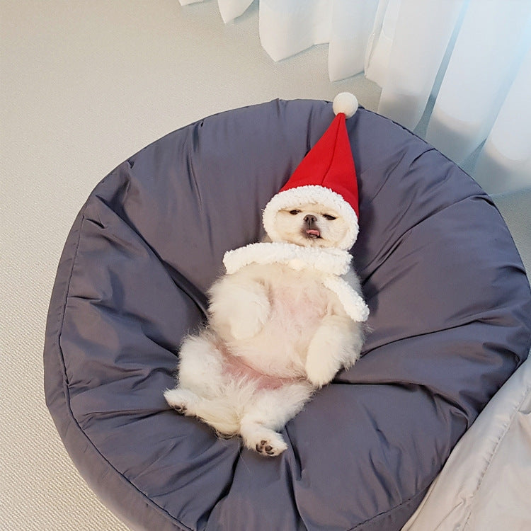 Pet Moisture-proof High Elastic Large Round Bed