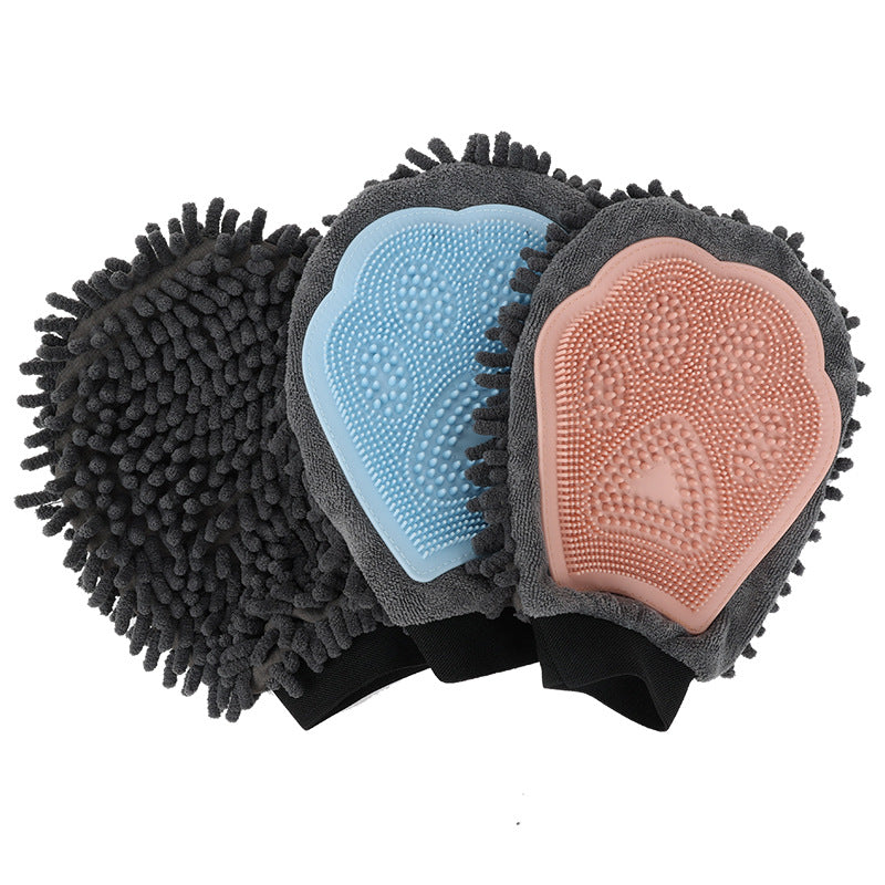 Pet 2-in-1 Grooming Glove